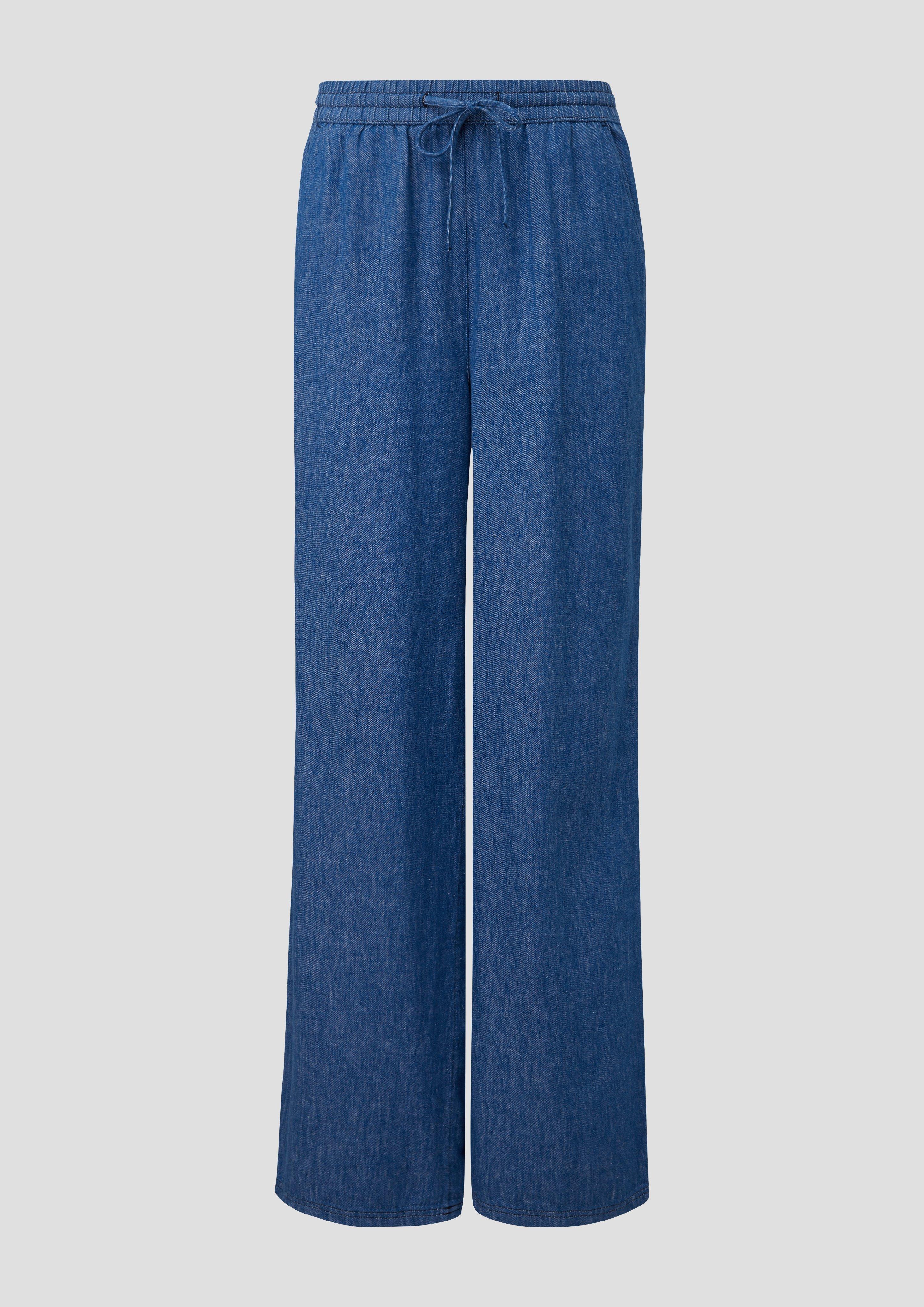 Relaxed: Twillhose mit Wide leg  2142310-58Y6