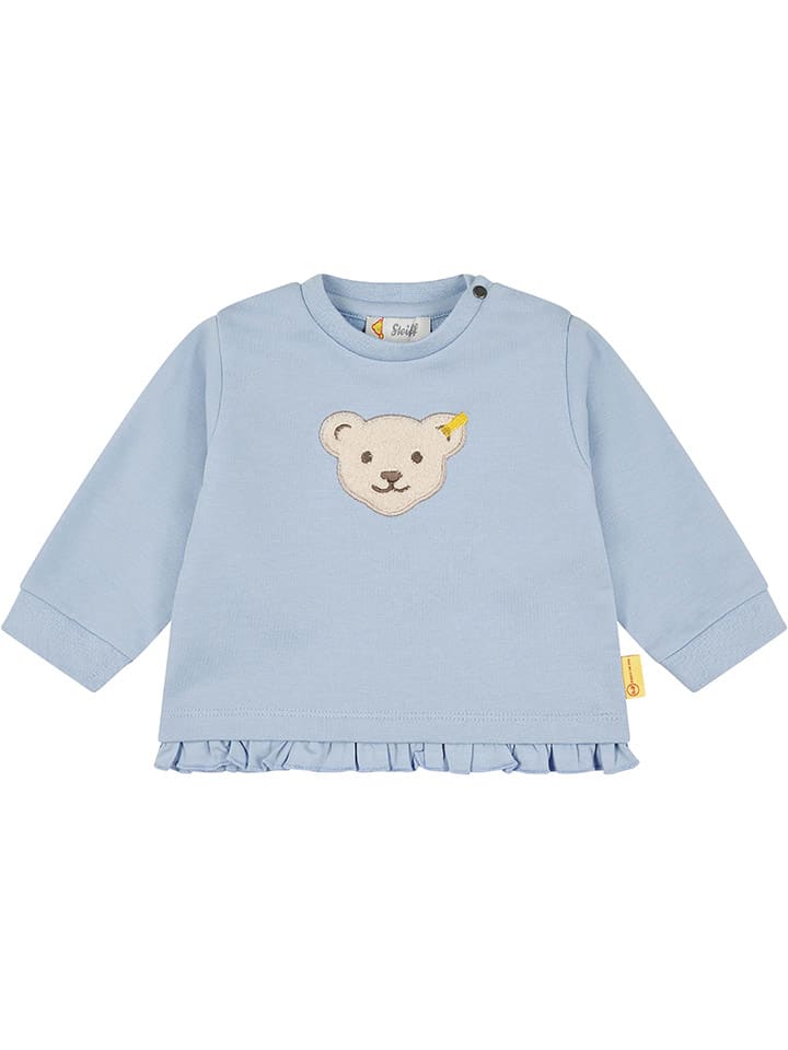 Steiff Sweatshirt in Hellblau günstig kaufen