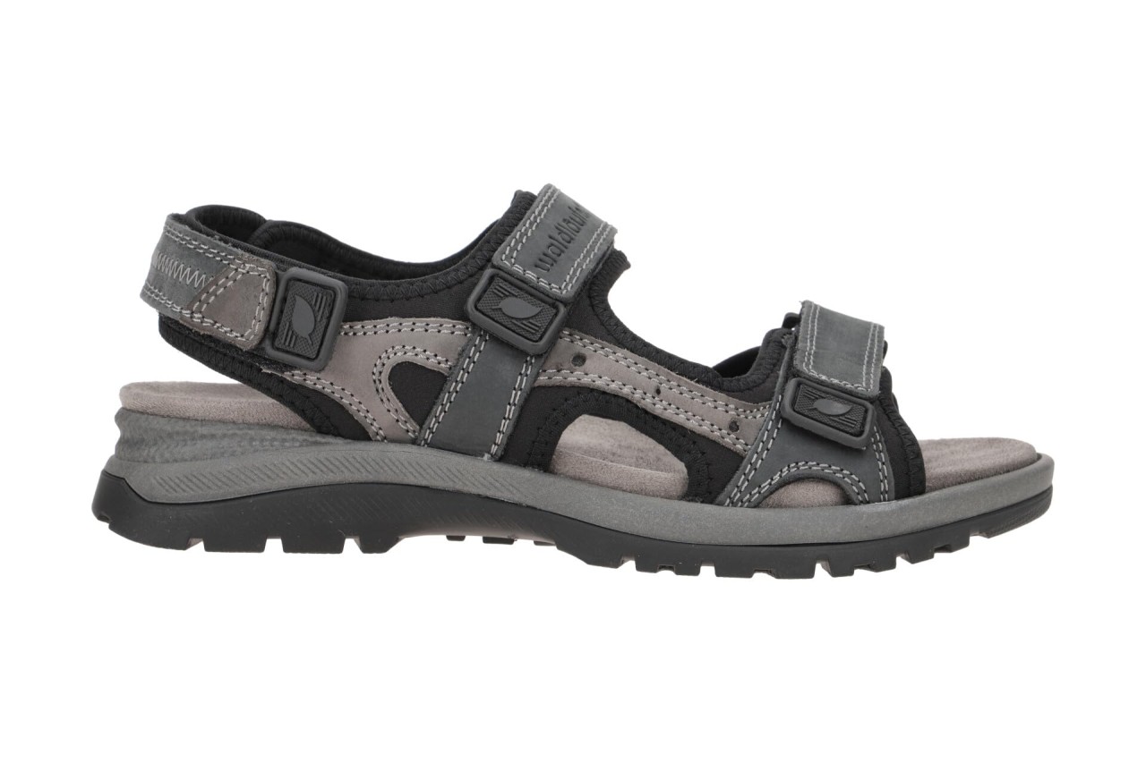 WALDLÄUFER Komfort Sandalen schwarz 746001