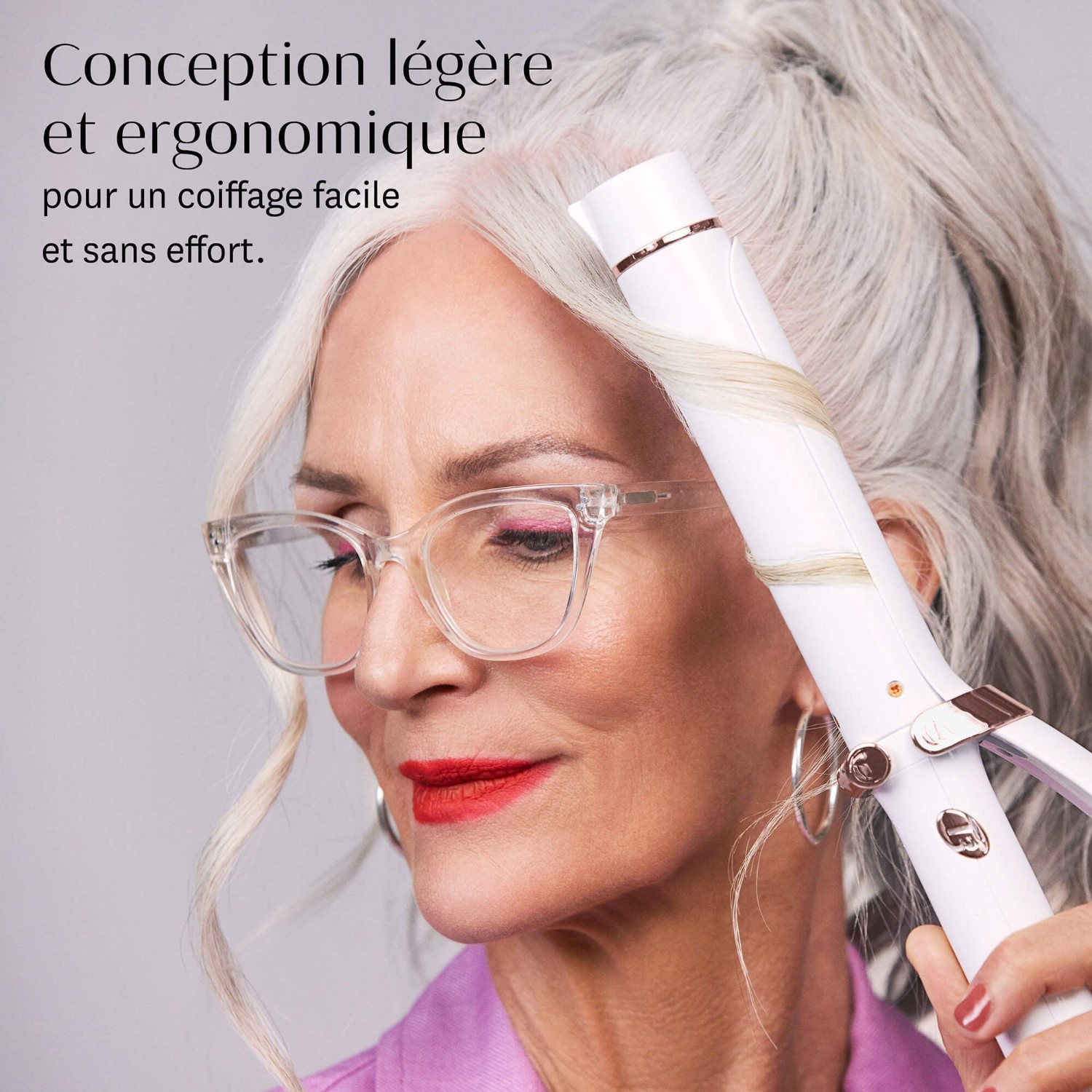 Profesionálna keramická kulma na vlasy T3 SinglePass Curl 32 mm