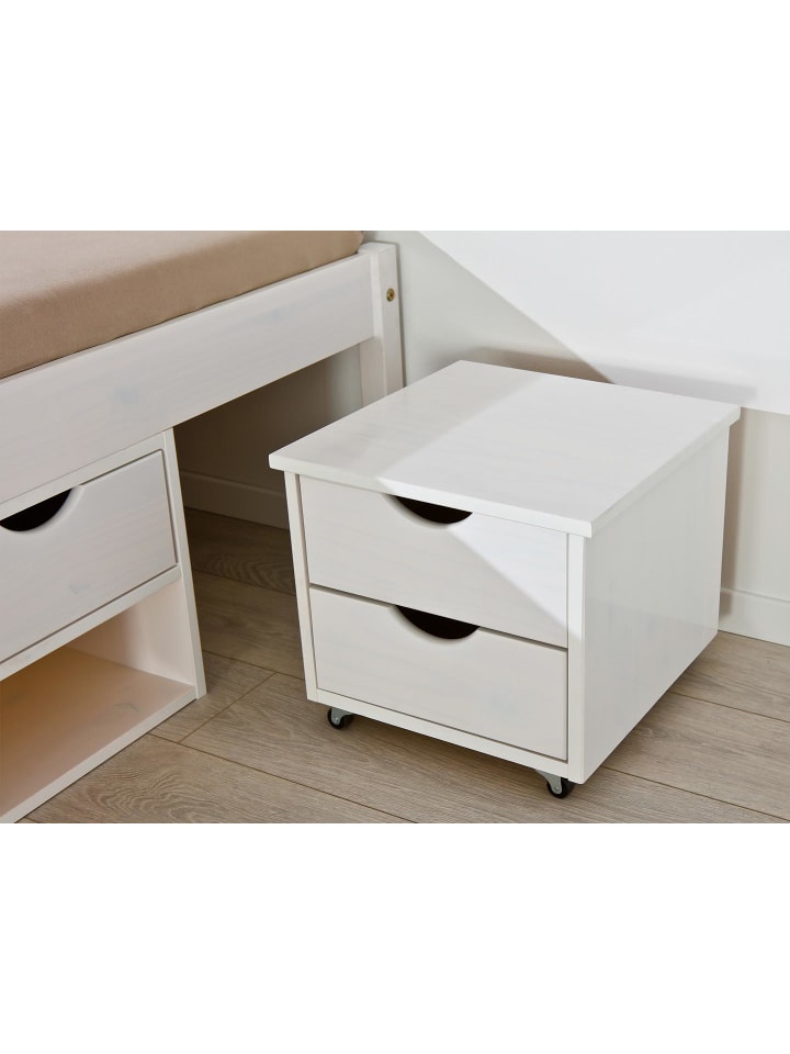 ebuy24 Doppelbett Till Weiß 186 x 209 cm günstig kaufen onesize