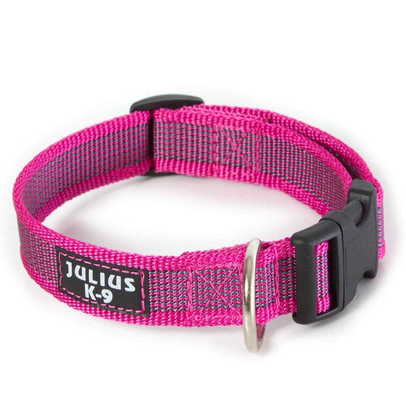 JULIUS-K9 Hundehalsbänder JULIUS-K9 Julius K9 Halsband 25mm x 39-65cm pink