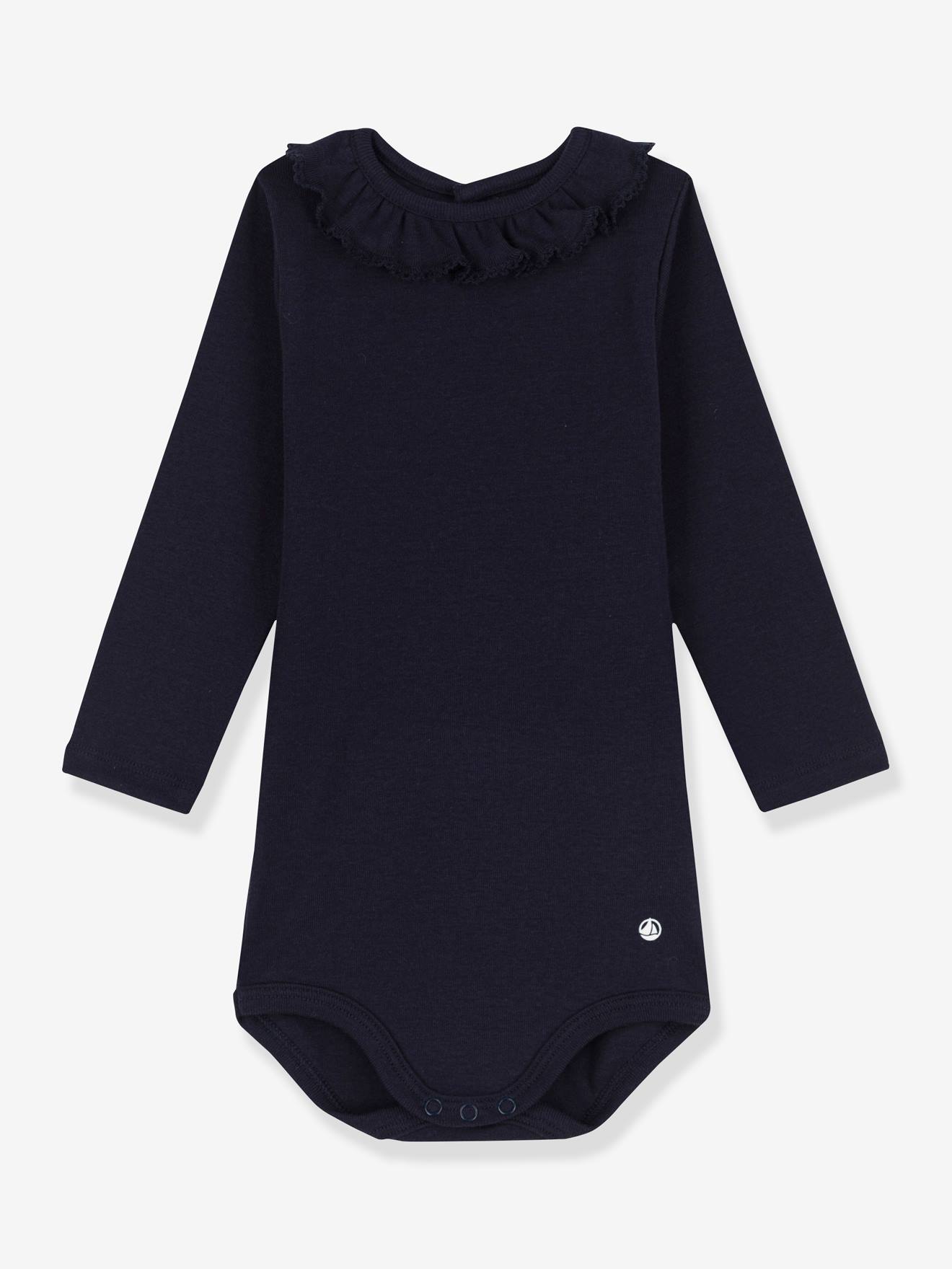 Body manches longues bébé à collerette