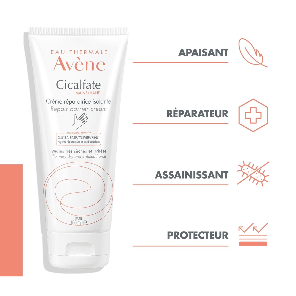 Avène Cicalfate Mains réparatrice, isolante 10 0ml Crème mains