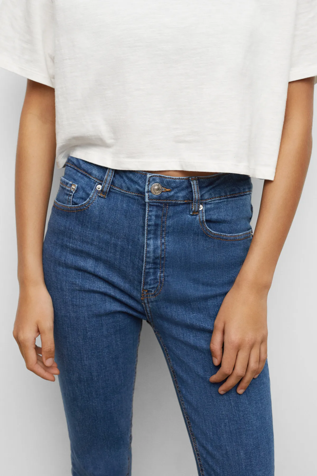 MANGO Kids  Blaue Damenjeans 27011115