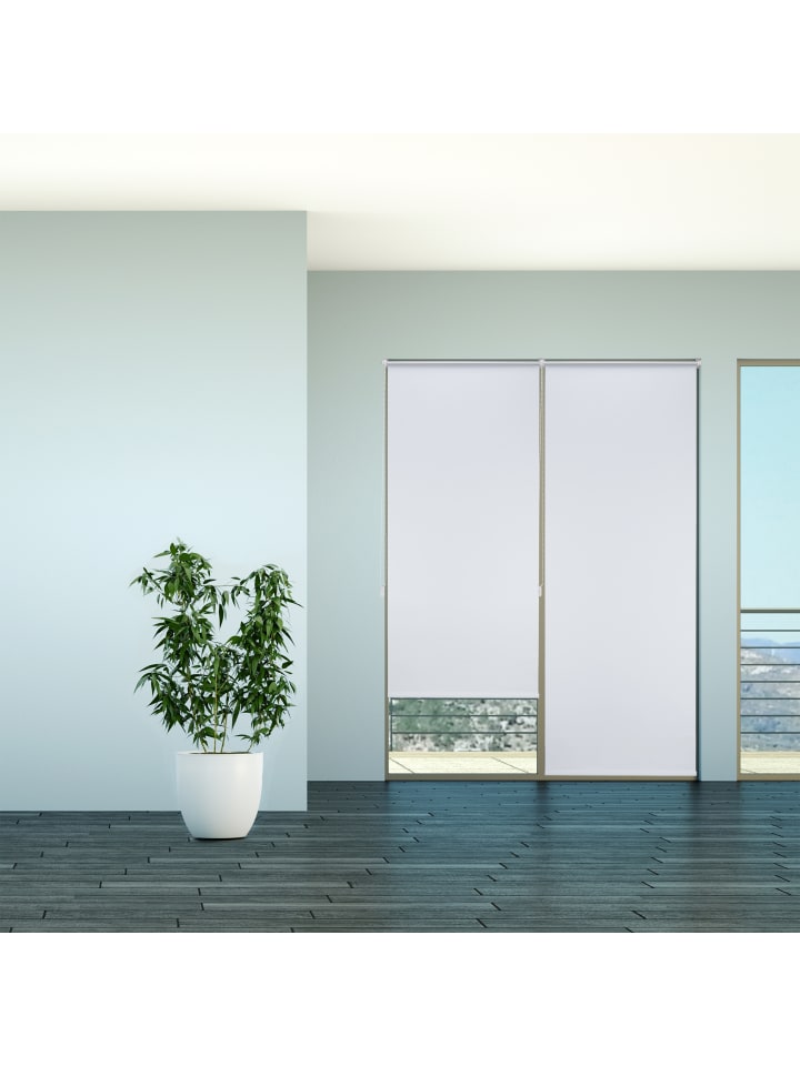 relaxdays 2x Thermorollo in Weiß - (B)80 x (H)160 cm günstig kaufen onesize