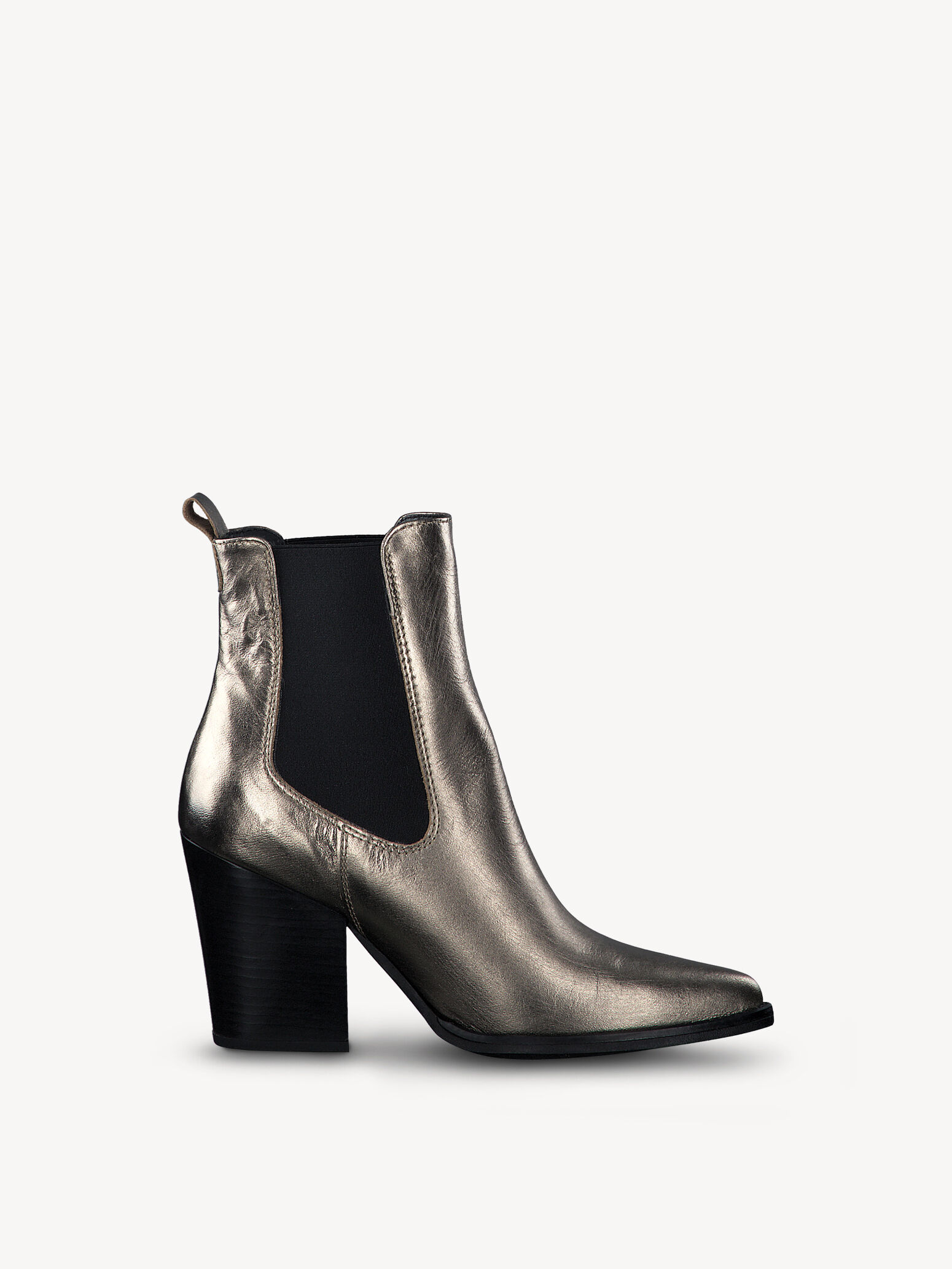 Bottes de cow-boy en cuir - multicolore