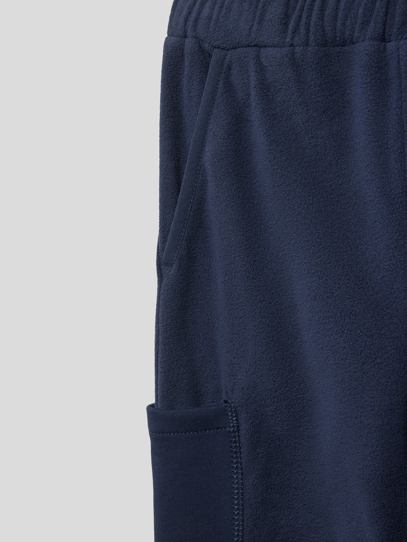 Sweatpants mit elastischem Bund in marineblau