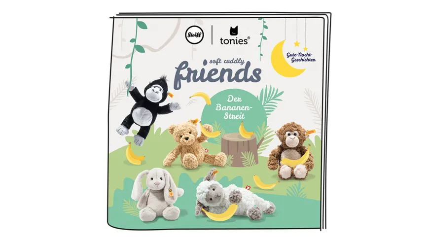 tonies - Hörfigur für die Toniebox: Steiff Soft Cuddly Friends mit Hörspiel: Jimmy Bär