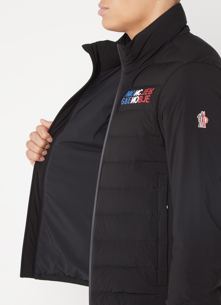 Geacă matlasată Moncler Crepol cu puf și logo