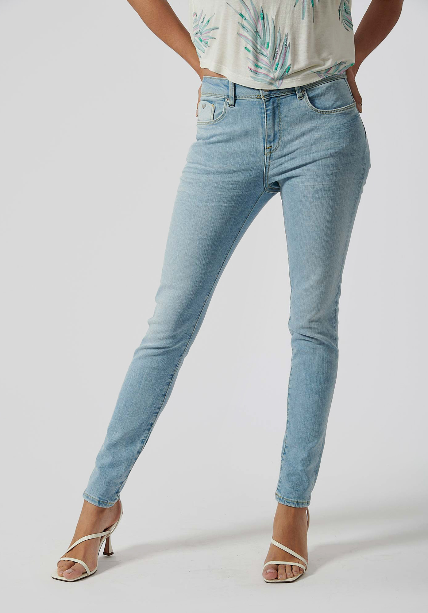 FLORE  Jean slim Femme