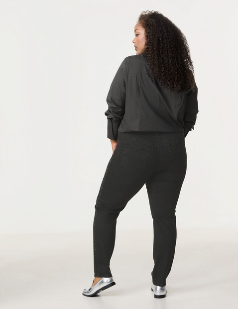 5-Pocket Jeans mit Ziersteinen Betty