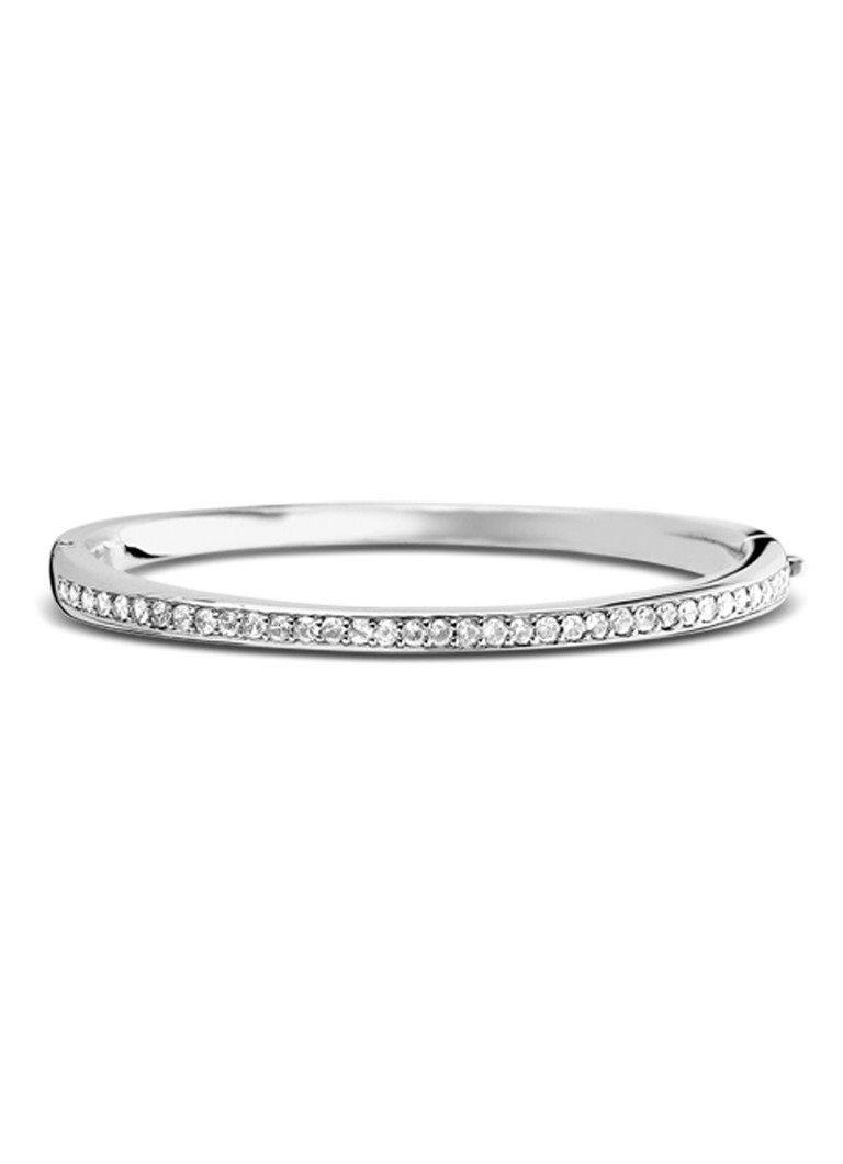 TI SENTO - Milano Silver Bangle with Zirconia 2298ZI