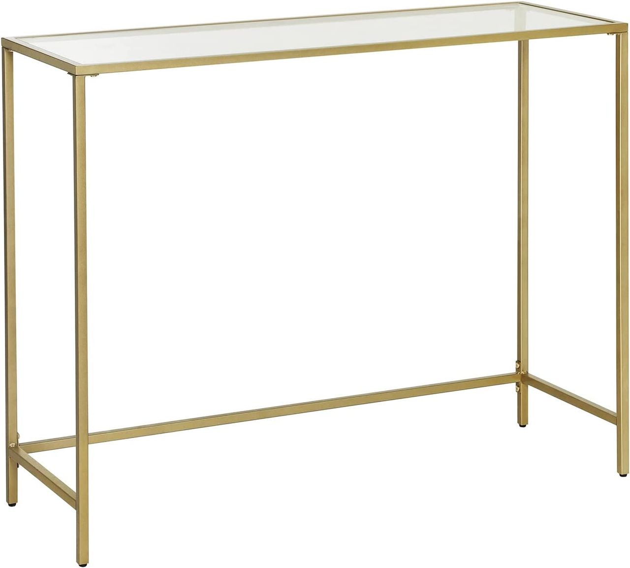 Vasagle Konsolentabelle, 100x35x80cm, Gold