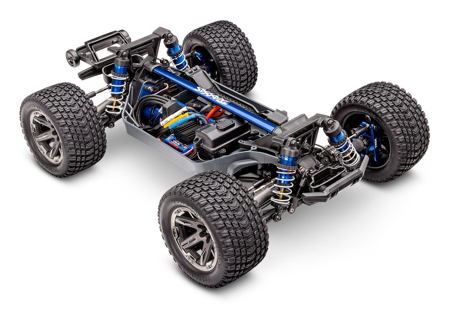 Traxxas RC-Buggy TRAXXAS RC Rustler 4x4 VXL Ultimate Brushless grün 1/10 RTR