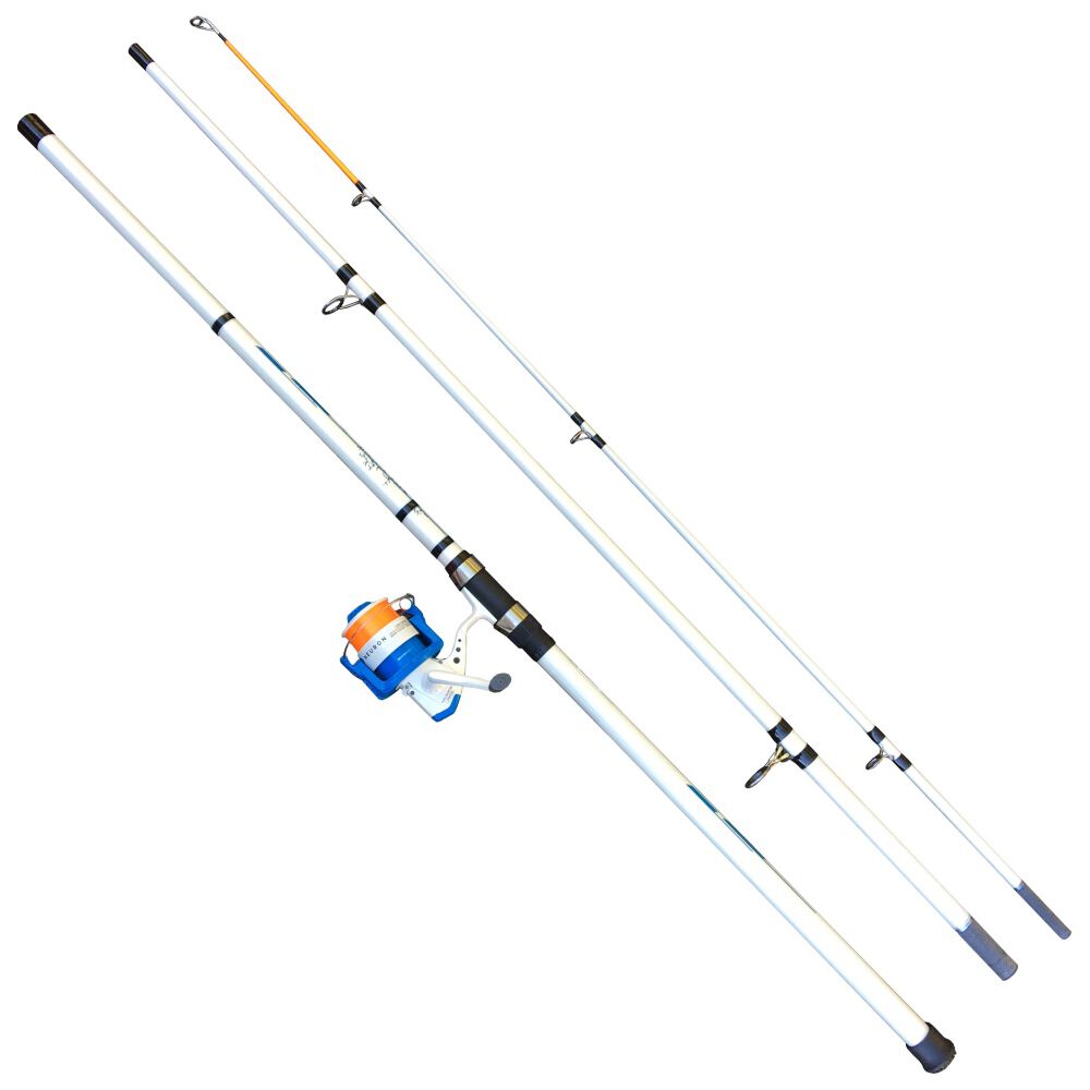 Surfcastingový batoh 2x 4,20 m + statív + puzdro
