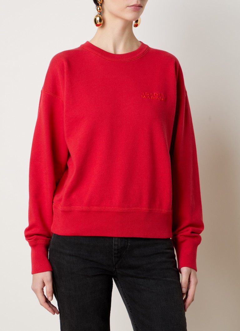 Tricou Isabel Marant Shad cu logo înrămat