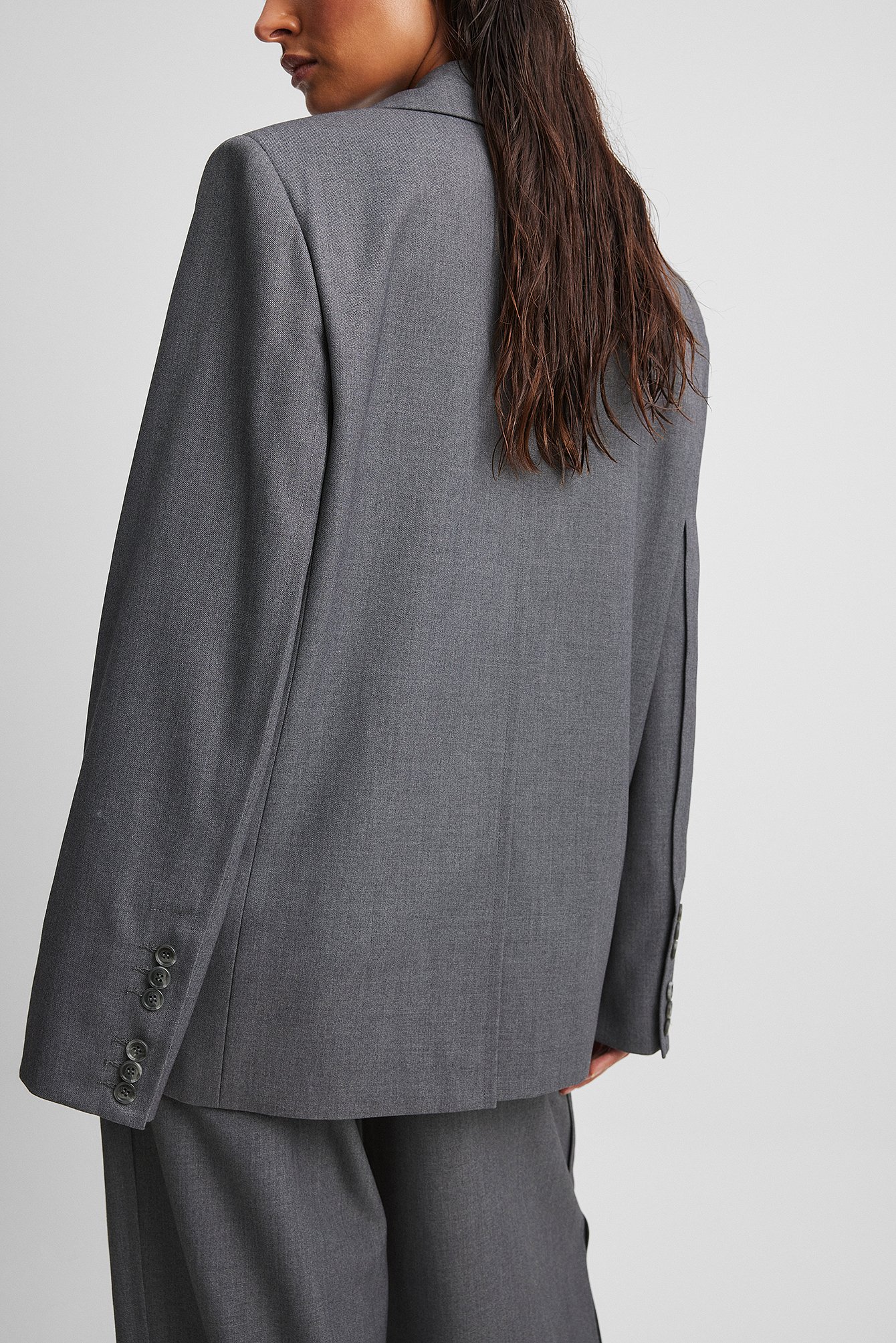 Zweireihige Blazer-Jacke