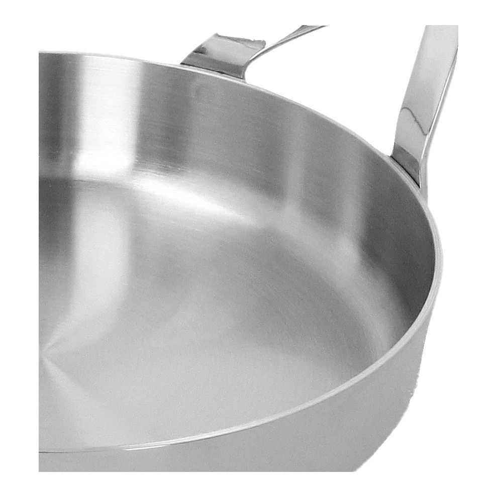 Bratpfanne 16 cm, 18/10 Edelstahl, Silber