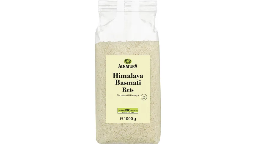 Alnatura Bio Himalaya Basmati Reis 1 kg