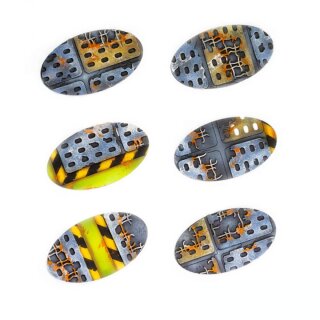 Imperial Guard 75x42 mm Oval Base Toppers (6)