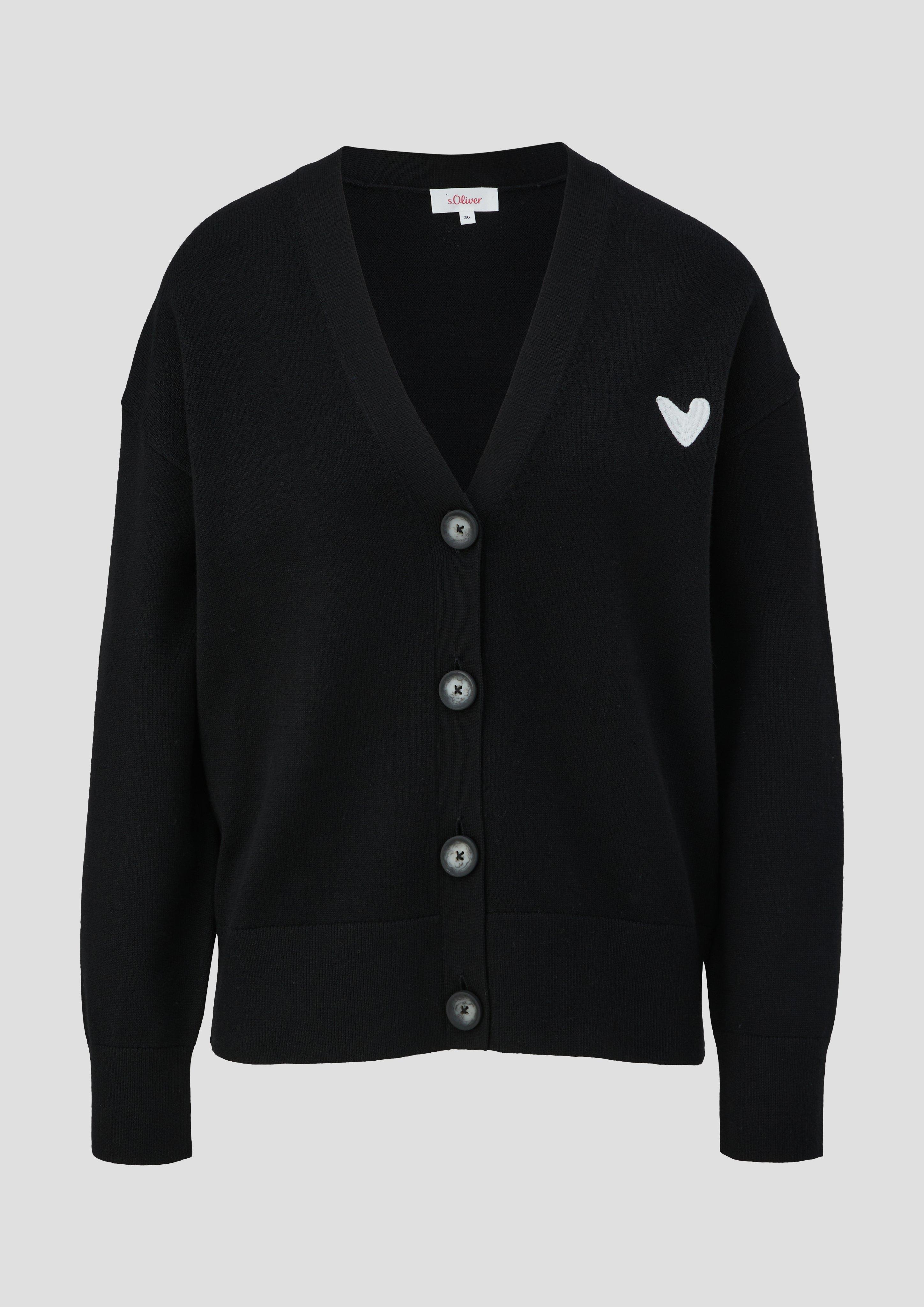 Strickjacke aus Viskosemix  2141233-9999