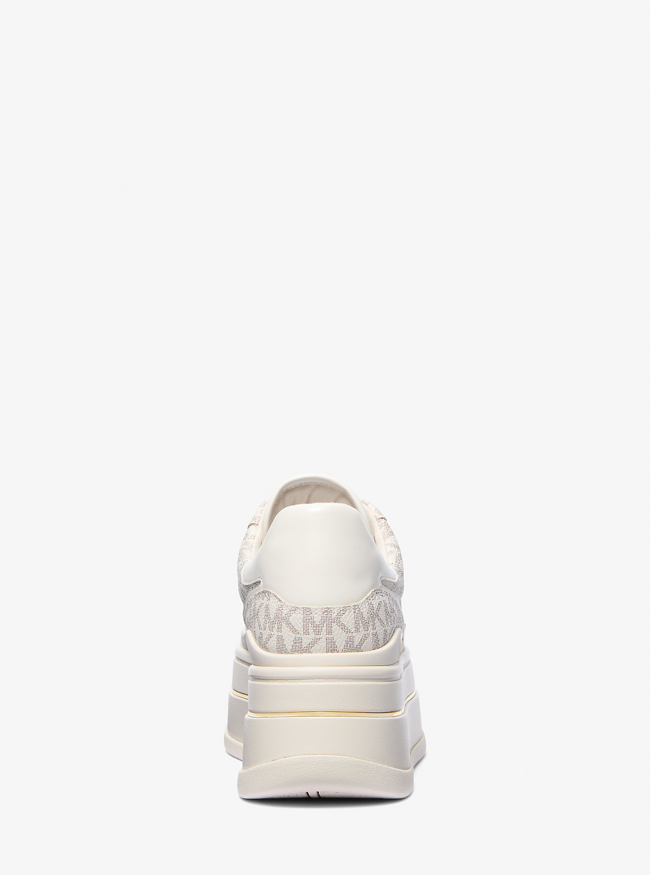 Hayes Signature Logo Platform Sneaker - VANILLA
