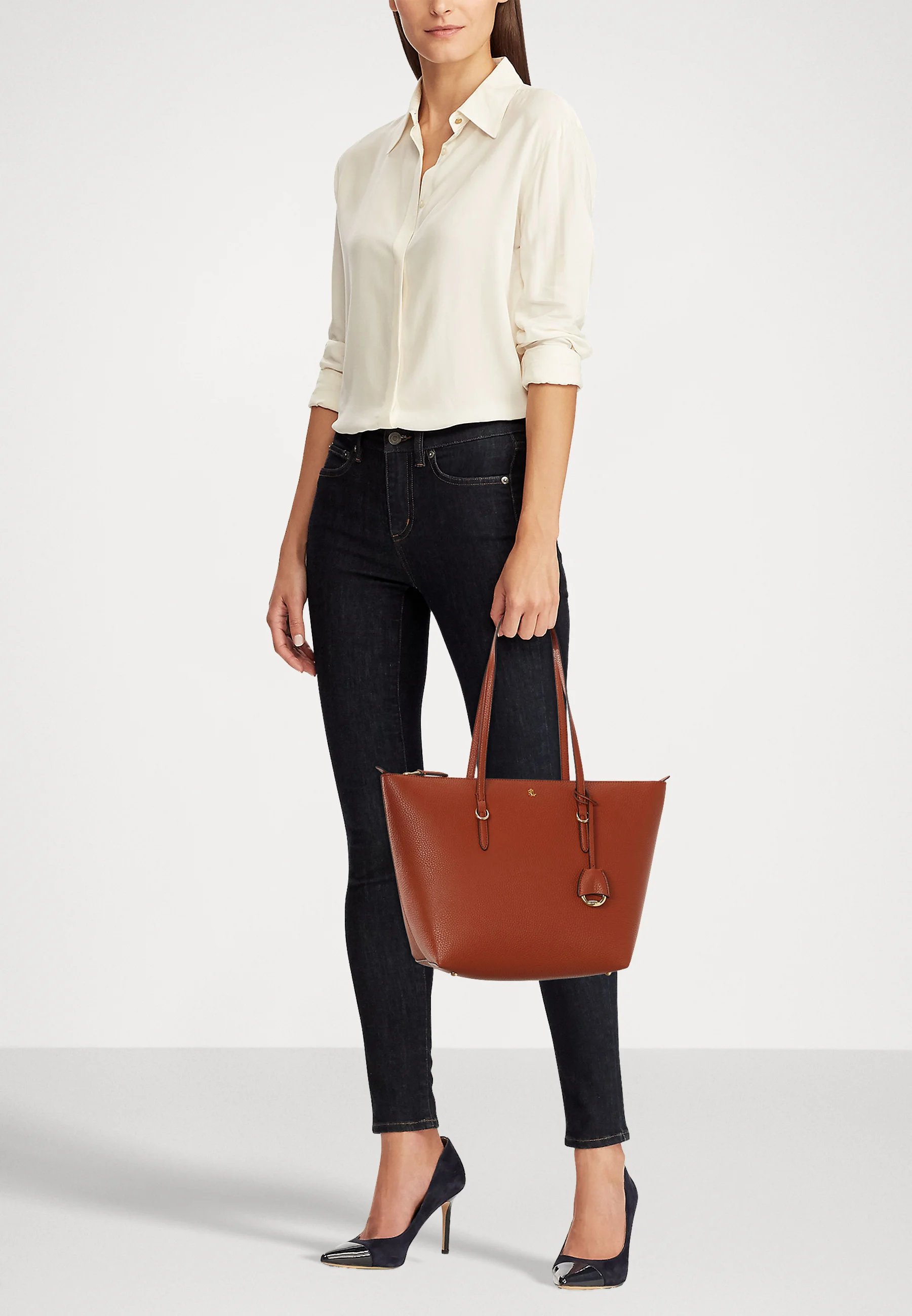 Lauren Ralph Lauren KEATON TOTE PEQUEÑO - Bolsa de compras