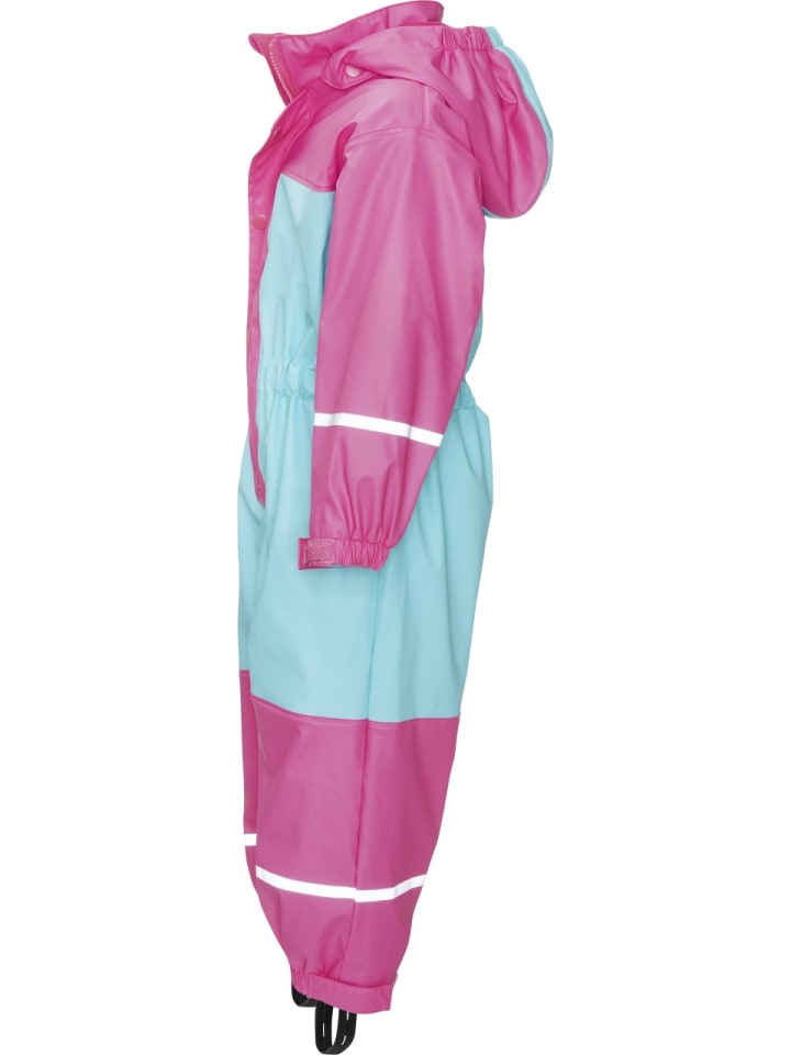 Playshoes Overall Basic mit Fleecefutter in Türkis günstig kaufen