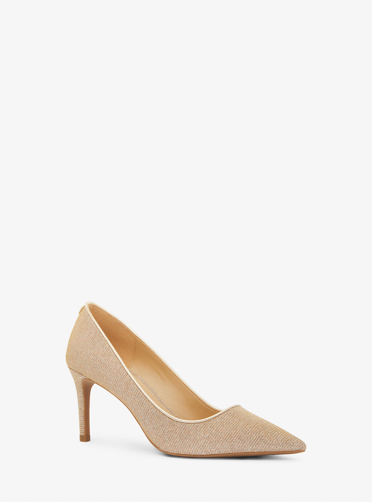 Alina Flex Glitter Chain Mesh Pump - CAMEL COMBO