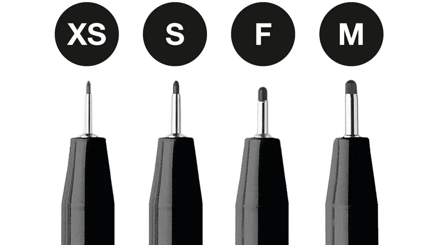 FABER-CASTELL Tuschestift Pitt Artist Pen Farbe 199 4er Set