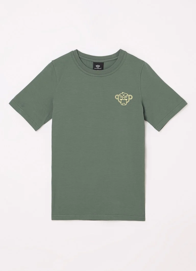 Black Bananas  Fiesta T-shirt met logo- en backprint