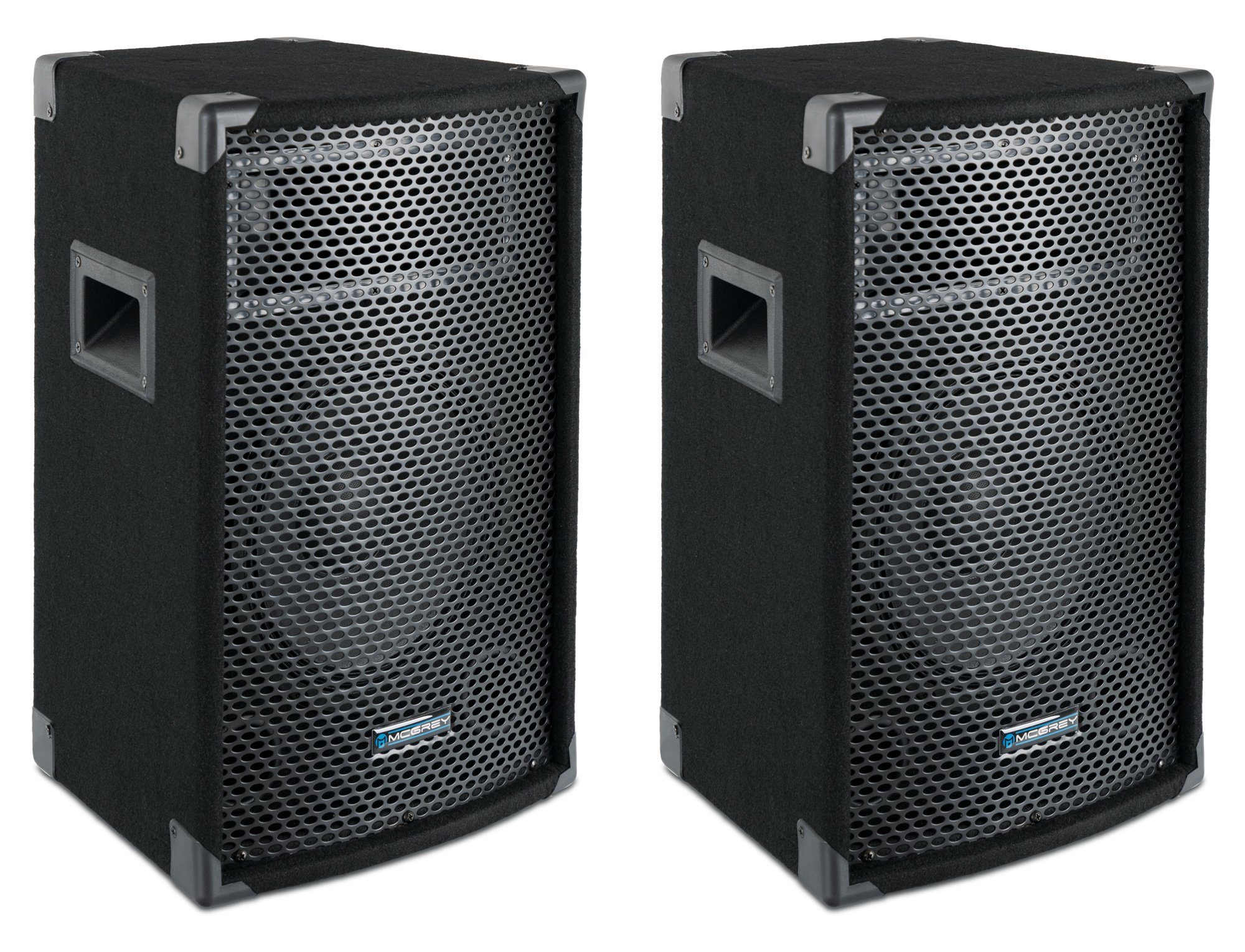 McGrey McGrey BP-210 Bandpack PA-Anlage 100 Watt Lautsprechersystem (Bluetooth, 50 W, inkl. 4-Kanal Powermixer - USB/SD-Slot - Mikrofon, Kabel & Stative)