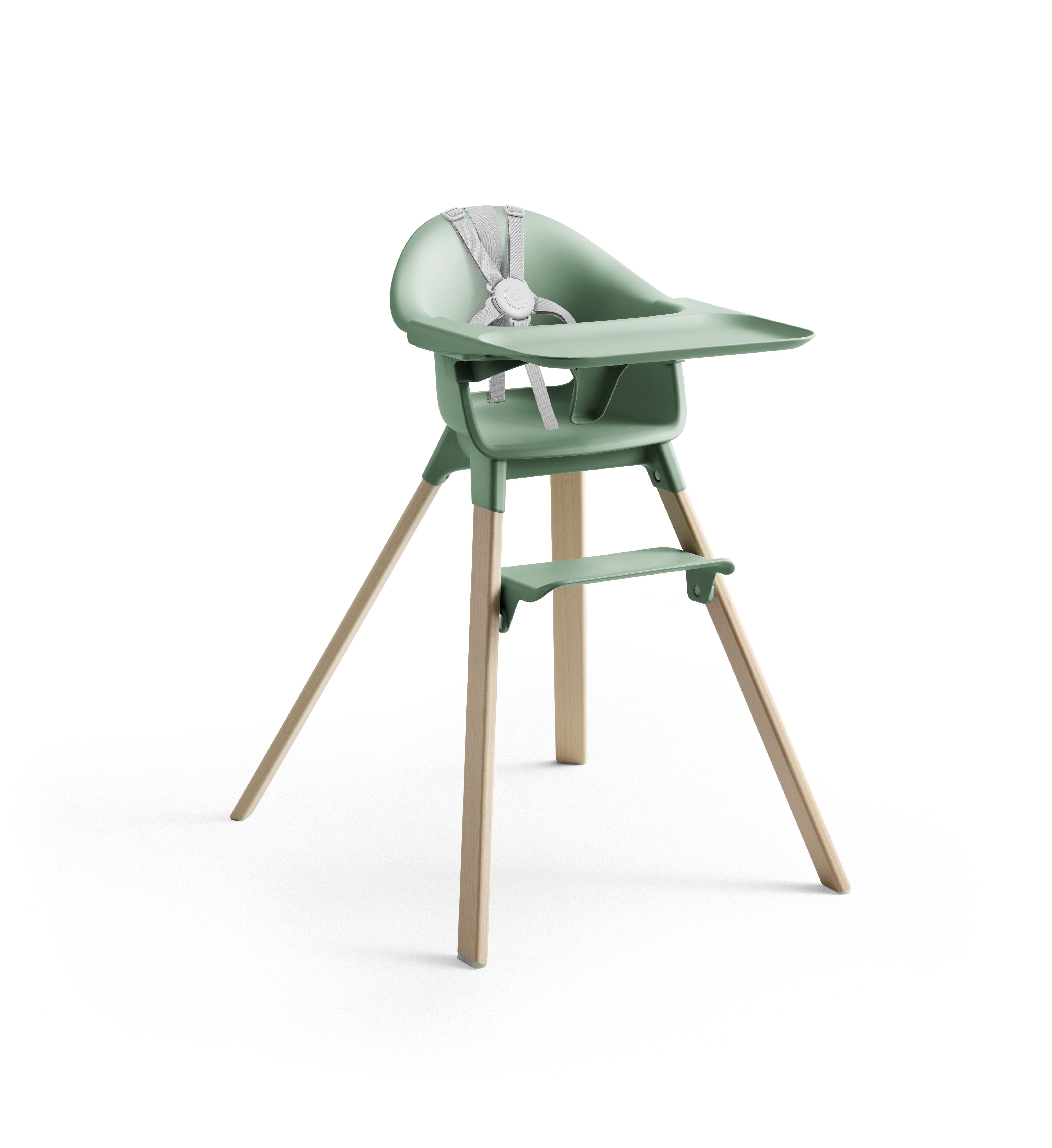 Stokke Hochstuhl Clikk™ Bundle bestehend aus Clikk Hochstuhl mit Travel Bag, Für kinderleichte Mahlzeiten ab 6 Monate