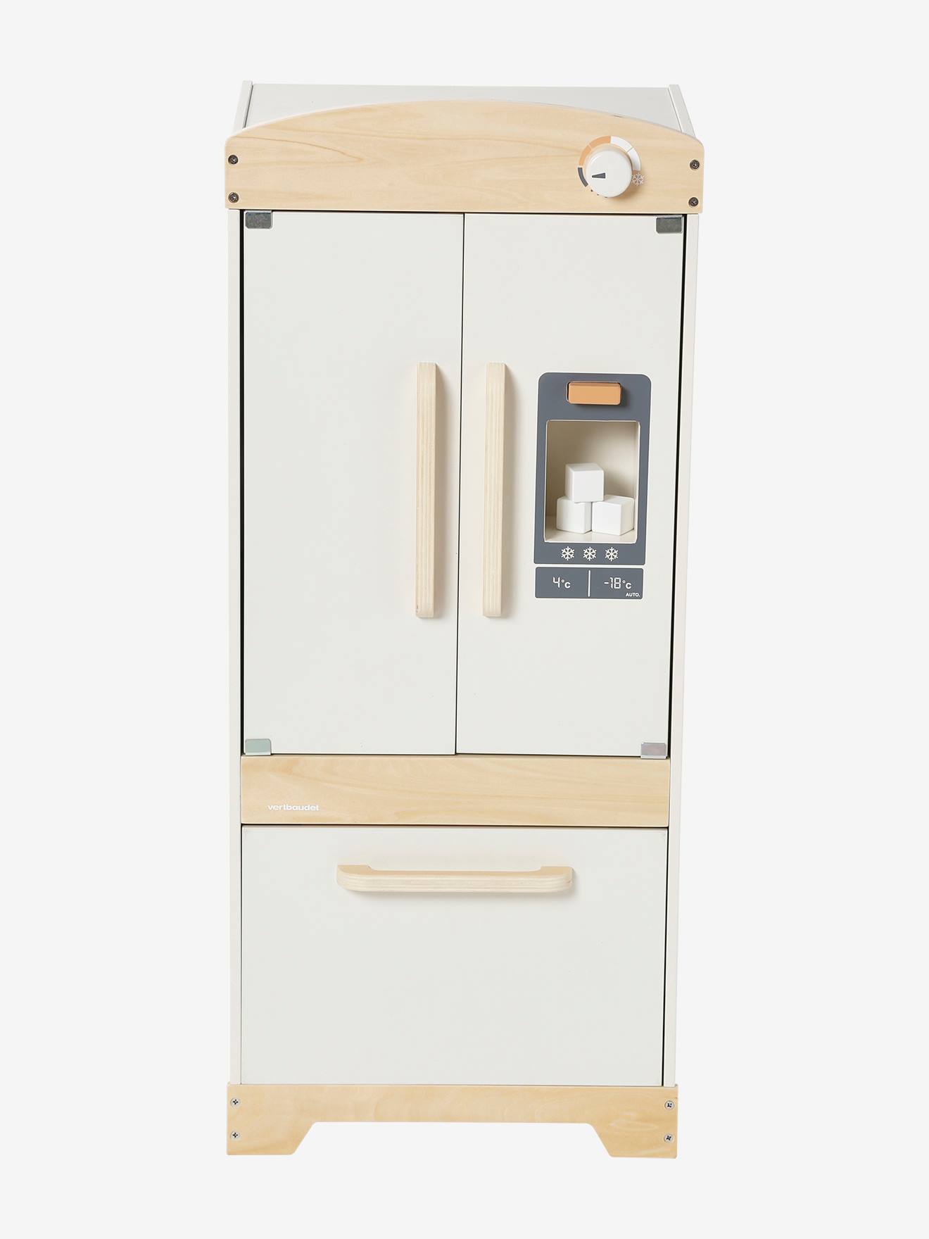 Réfrigérateur en bois FSC® écru