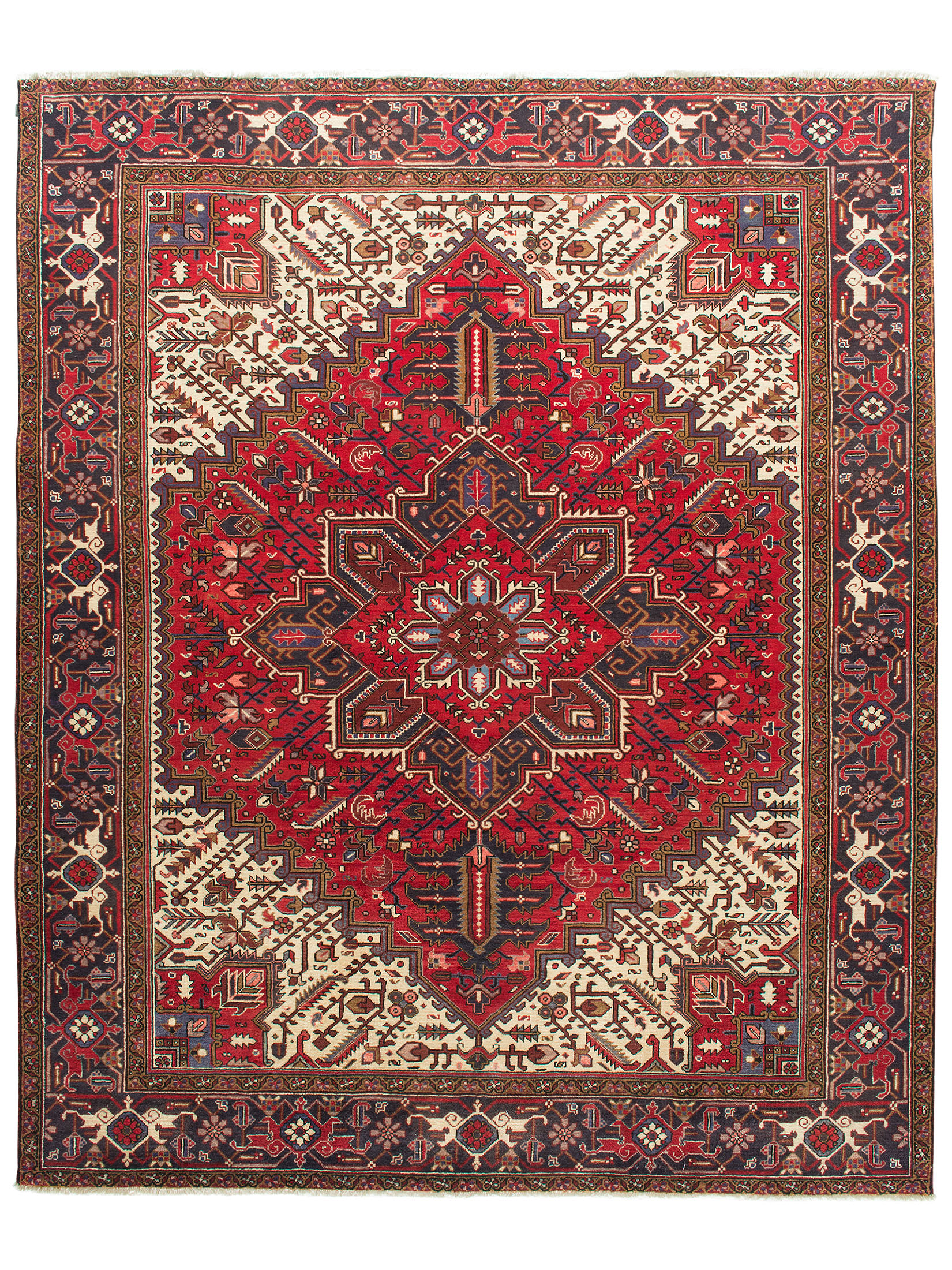 Heriz ca. 300 x 362 cm, Unikat / Einzelstück