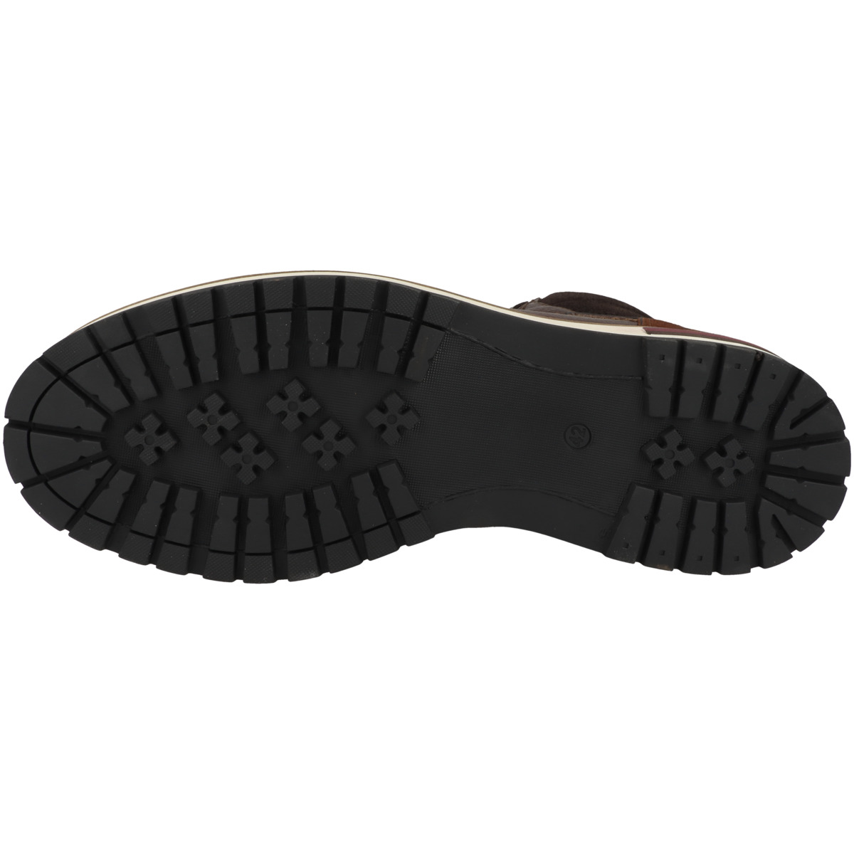 Pantofola d'Oro Pontida Fur Uomo High Schnürboots braun
