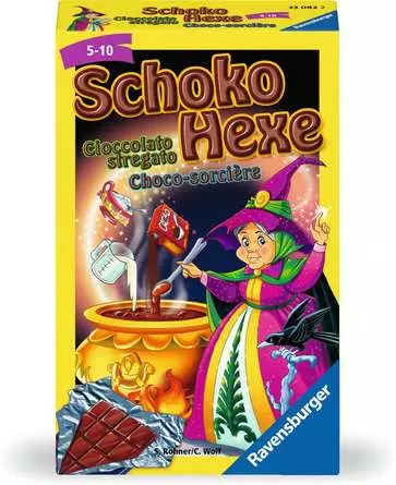 Schoko Hexe - Reisespiel ab 5 Jahren
