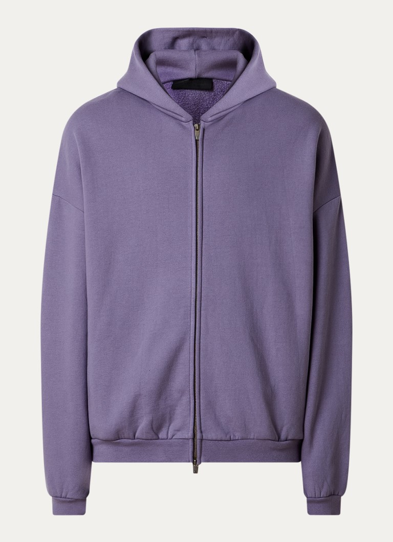 Dukserica Fear of God Essentials s printom na leđima i kapuljačom