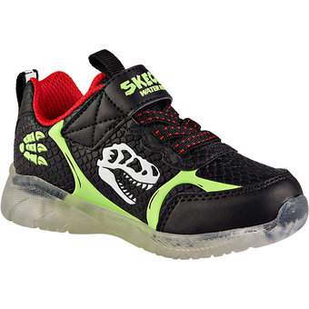 Skechers Illumi Brights Dino Glow in schwarz