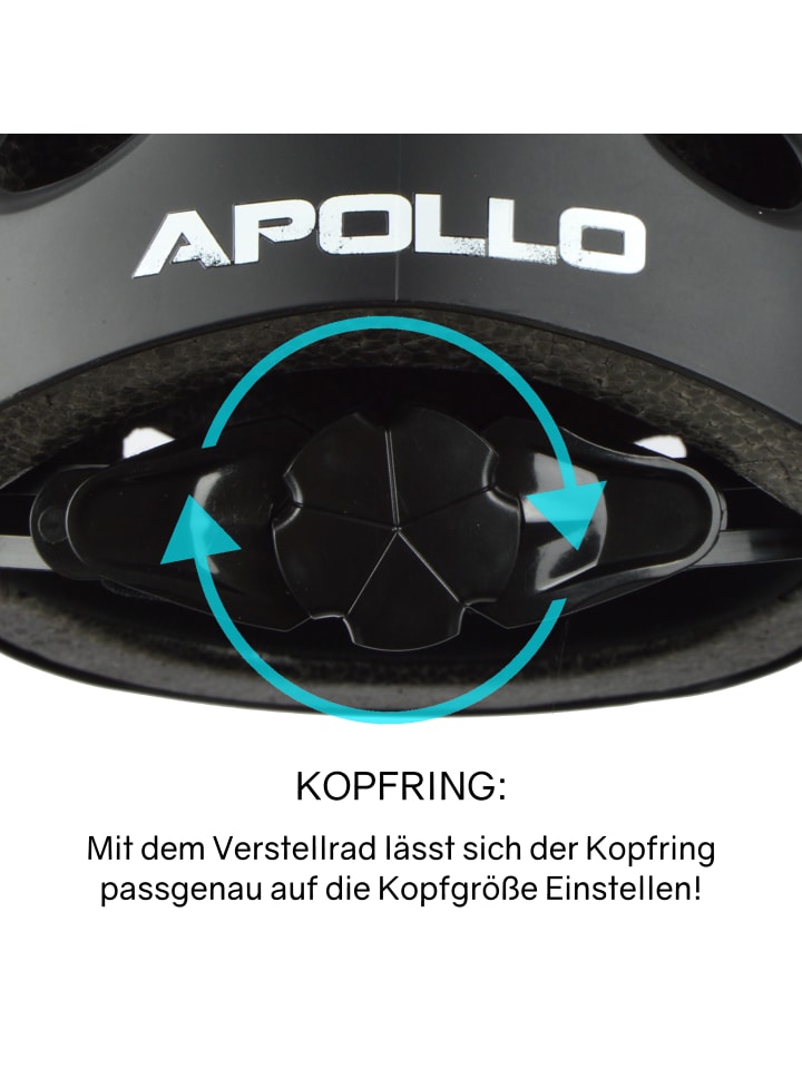 Apollo Größenverstellbarer Schutzhelm 