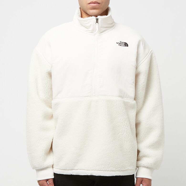 The North Face Platte High Pile Fleece 1/4 Zip gardenia/white