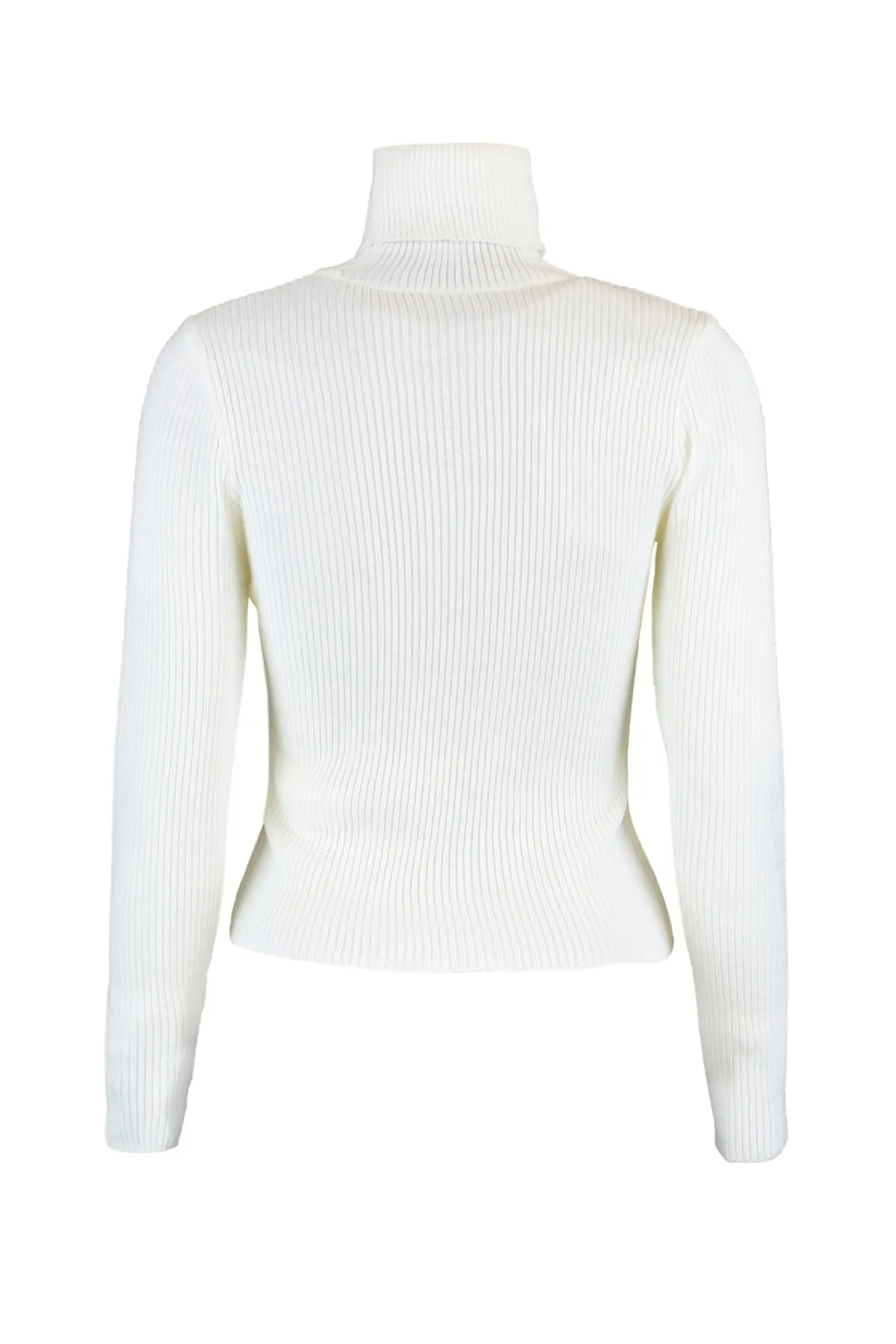 Trendyol Collection  Ecrufarbener Basic-Rollkragenpullover TWOAW21KZ1279