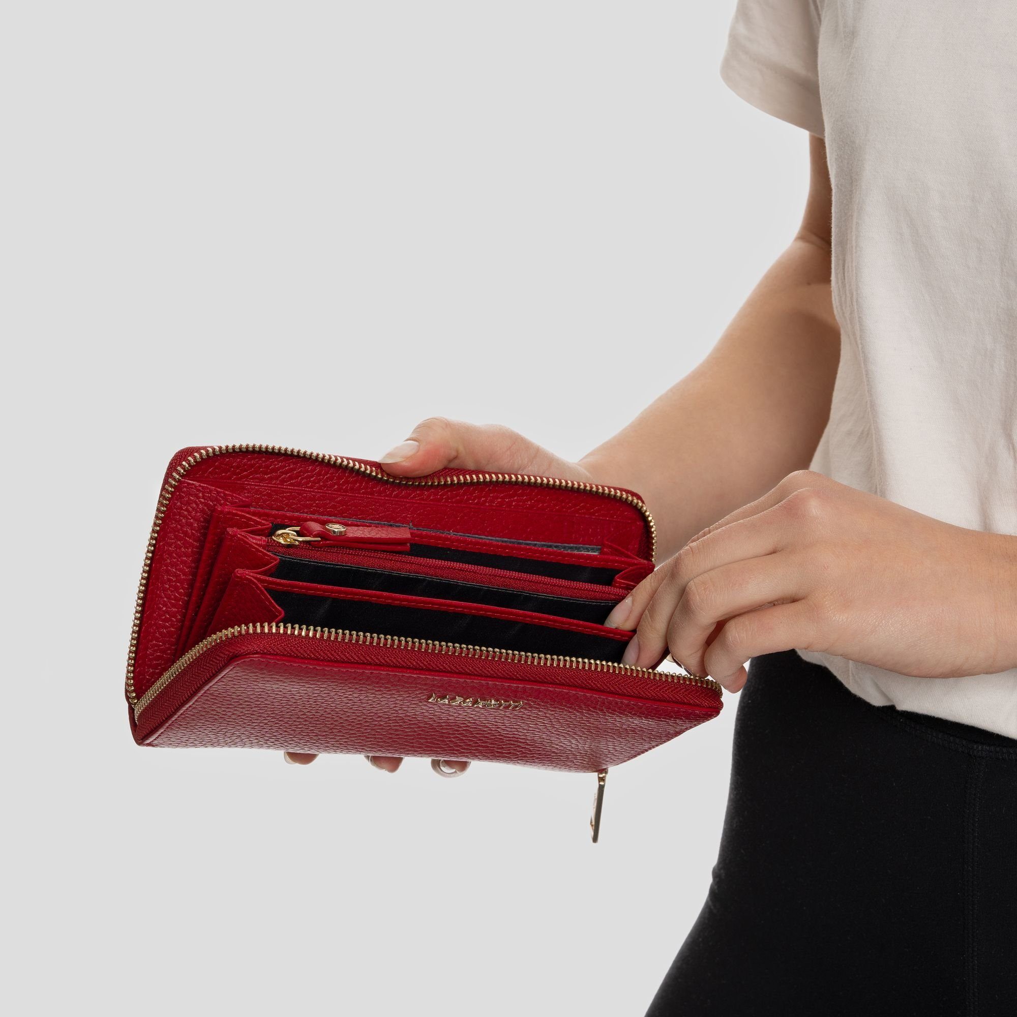 Lazarotti Geldbörse Bologna Leather, Leder