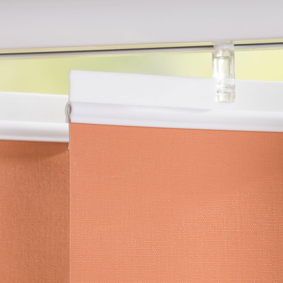 Bella Casa Vertikalanlage Maß, 127 mm Lamelle, 100 x 180 cm, orange