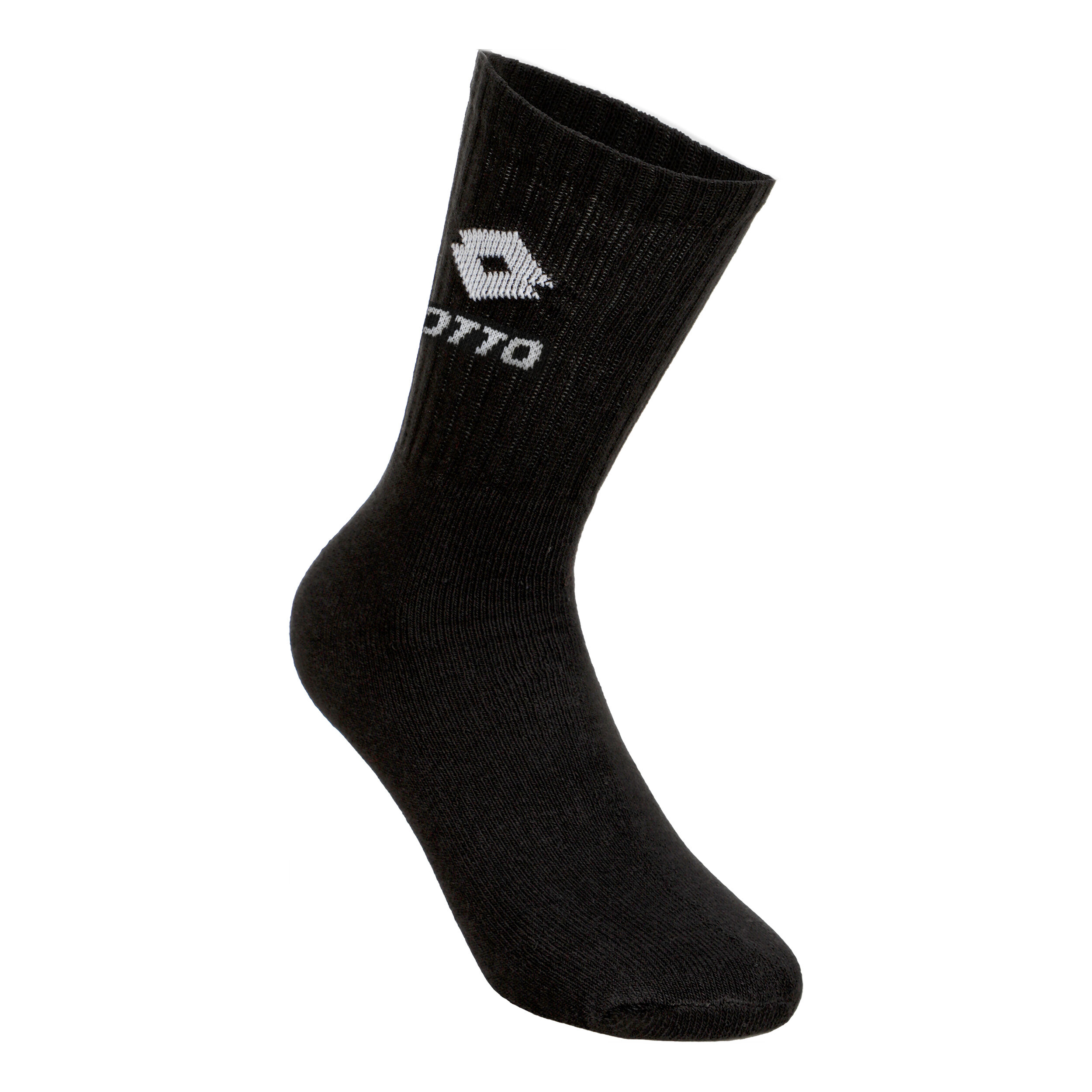 Tennissocken 3er Pack - Schwarz