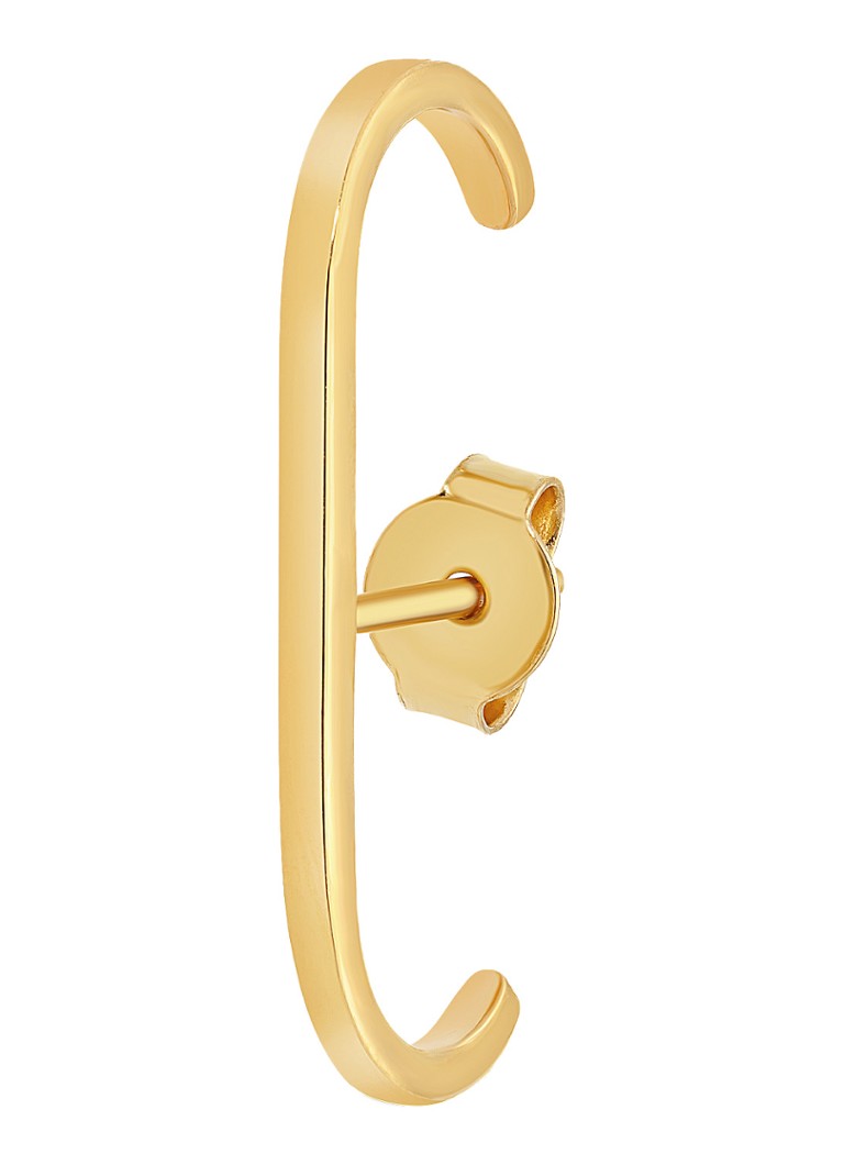 Culet Jewellery Einzelner Ohrstecker aus 18-karätigem Gelbgold