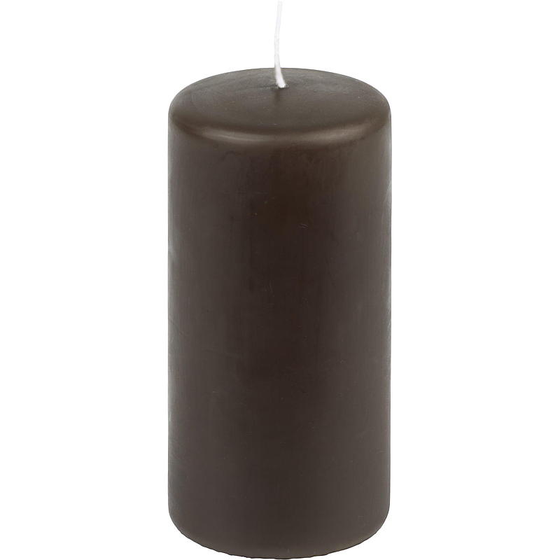 Vie Home Kubbelys 63 timer 6,8x14 cm parafin varmgrå