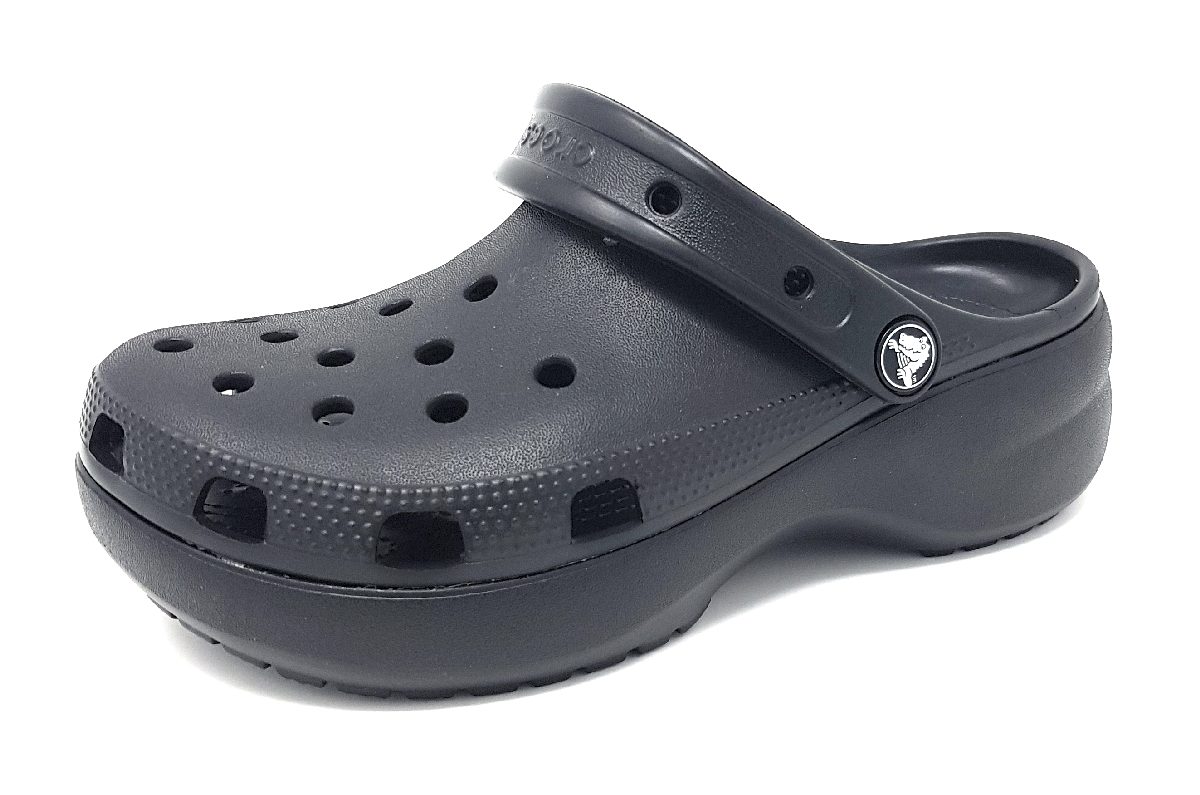 Crocs classic platform clog 206750 Schwarz 001 schwarz