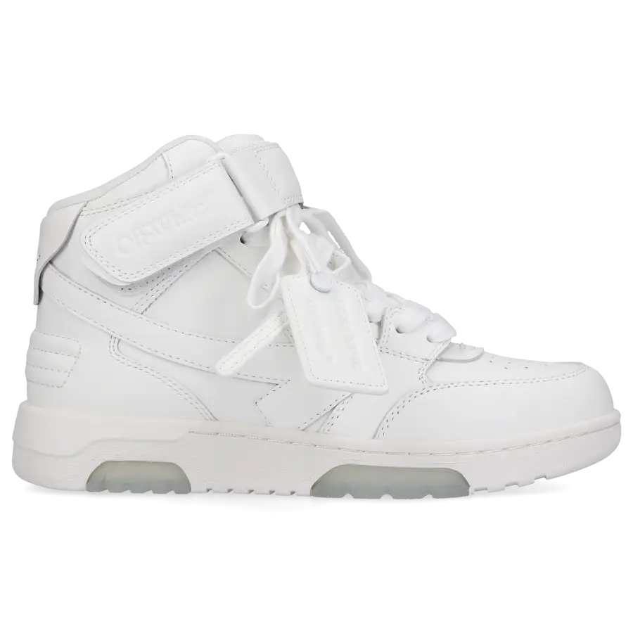Off-White - Sneaker high OUT OF OFFICE Kalbsleder - weiß